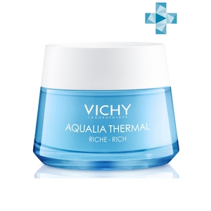 Vichy Аквалия Термаль Насыщенный крем для сухой и очень сухой кожи, 50 мл (Vichy, Aqualia Thermal)