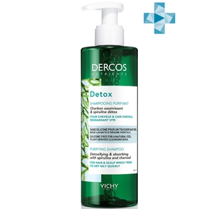 Vichy Detox Глубоко очищающий шампунь Dercos Nutrients 250 мл (Vichy, Dercos Nutrients)