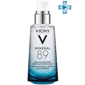 Vichy Ежедневный гель-сыворотка для кожи, подверженной внешним воздействиям Mineral 89, 50 мл (Vichy, Mineral 89)