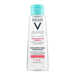 Vichy Мицеллярная вода с минералами для чувствительной кожи 200 мл (Vichy, Purete Thermal)