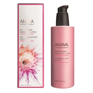 AHAVA Крем минеральный для тела, кактус и розовый перец / Deadsea Water 250 мл