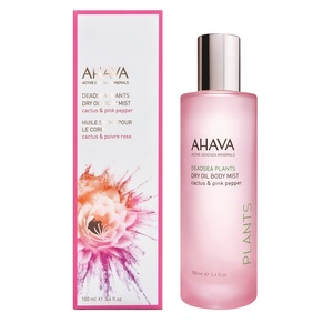 AHAVA Масло сухое для тела, кактус и розовый перец / Deadsea Plants 100 мл