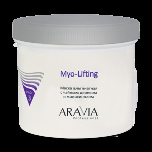 ARAVIA Маска альгинатная с чайным деревом и миоксинолом / Myo-Lifting 550 мл