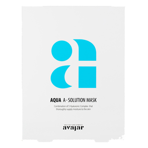 AVAJAR Маска тканевая увлажняющая для сухой обезвоженной кожи / Aqua A-Solution Mask 10 шт