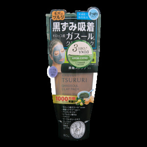 BCL Крем-скраб для лица с вулканической глиной, каолином и коричневым сахаром / TSURURI 150 г