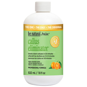 BE NATURAL Средство с запахом апельсина для удаления натоптышей / Callus Eliminator Orange 540 г