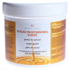 BEAUTY IMAGE Паста сахарная натуральная плотной консистенции для депиляции / Sugar Professional Forte 600 г
