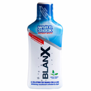 BLANX Ополаскиватель для полости рта Голубая формула / BlanX White Shock Blue forrmula Mouthwash 500 мл