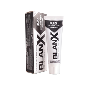 BLANX Паста зубная Бланкс Блэк с углем / BlanX Black Charcoal 75 мл