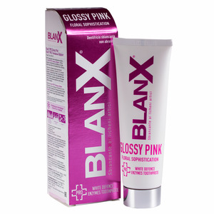 BLANX Паста зубная Глянцевый эффект / BlanX Pro Glossy Pink 75 мл
