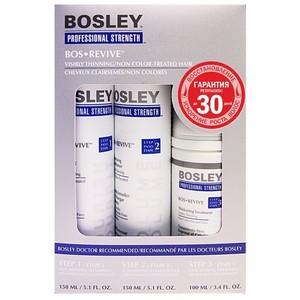 BOSLEY Система для истонченных неокрашенных волос Синяя / ВОS REVIVE