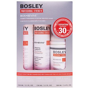 BOSLEY Система для истонченных окрашенных волос Оранжевая / ВОS REVIVE