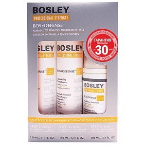 BOSLEY Система для нормальных/тонких окрашенных волос Желтая / ВОS DEFENSE