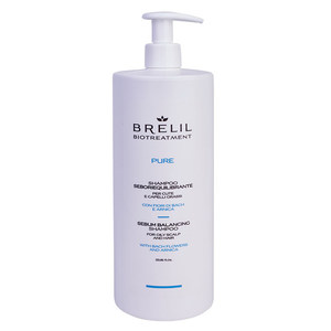 BRELIL PROFESSIONAL Шампунь для жирных волос / BIOTREATMENT PURE SEBO BALANCING Shampoo 1000 мл