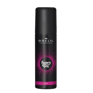 BRELIL PROFESSIONAL Спрей-блеск фантазийный для волос, розовый / Colorianne FANCY GLITTER SPRAY 75 мл