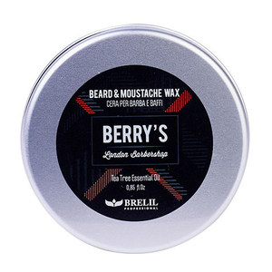 BRELIL PROFESSIONAL Воск для бороды и усов / BERRY'S BEARD & MOUSTACHE WAX 25 мл