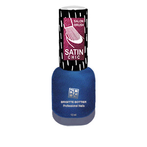 BRIGITTE BOTTIER 152 лак для ногтей матовый, темно-синий / Satin Chic 12 мл
