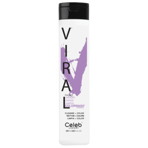 CELEB LUXURY Шампунь для яркости цвета, пастельная лаванда / Viral Shampoo Pastel Lavender 244 мл