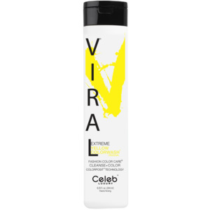 CELEB LUXURY Шампунь для яркости цвета, ярко-желтый / Viral Shampoo Extreme Yellow 244 мл