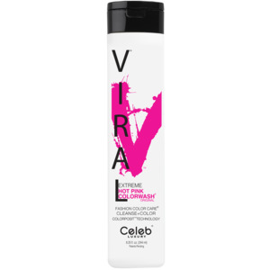 CELEB LUXURY Шампунь для яркости цвета, ярко-розовый / Viral Shampoo Extreme Hot Pink 244 мл