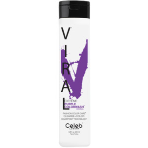 CELEB LUXURY Шампунь для яркости цвета, ярко-фиолетовый / Viral Shampoo Extreme Purple 244 мл