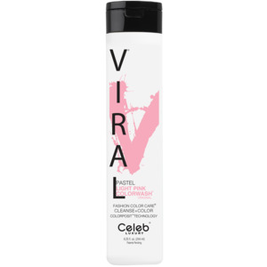 CELEB LUXURY Шампунь для яркости цвета, розовая пастель / Viral Shampoo Light Pink 244 мл