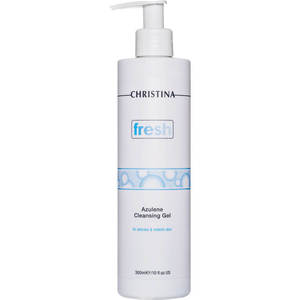CHRISTINA Гель очищающий для чувствительной кожи / Fresh AzuleneCleansing Gel for delicate & reddish ski, 300 мл