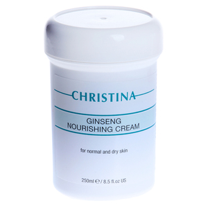 CHRISTINA Крем питательный с экстрактом женьшеня для нормальной и сухой кожи / Ginseng Nourishing Cream 250 мл