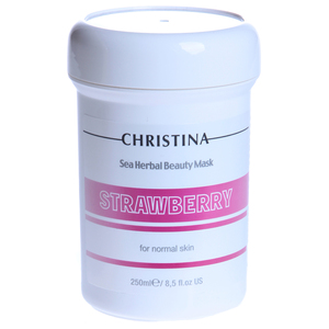 CHRISTINA Маска красоты клубничная для нормальной кожи / Sea Herbal Beauty Mask Strawberry 250 мл