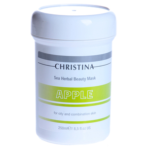 CHRISTINA Маска красоты яблочная для жирной и комбинированной кожи / Sea Herbal Beauty Mask Green Apple 250 мл