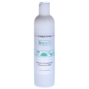 CHRISTINA Молочко арома-терапевтическое очищающее для жирной кожи / Aroma Theraputic Cleansing Milk 300 мл