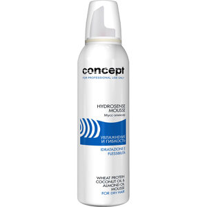 CONCEPT Мусс-эликсир Увлажнение и гибкость для волос / Salon Total Hydrosense Mousse 200 мл
