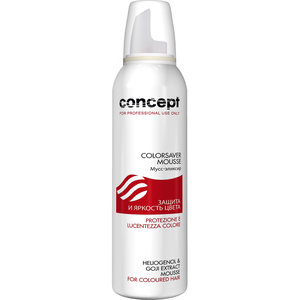 CONCEPT Мусс-эликсир Защита и яркость цвета для волос / Salon Total Сolorsaver Mousse 200 мл