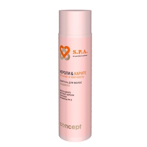 CONCEPT Шампунь для волос Нероли & Карите, питание и мягкость / SPA Filling&Softness shampoo 250 мл