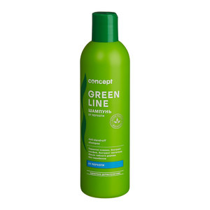 CONCEPT Шампунь от перхоти / GREEN LINE Anti-dandruff shampoo 300 мл