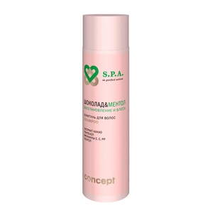 CONCEPT Шампунь восстановление и блеск Шоколад & Ментол / SPA Repair&Shine shampoo 250 мл