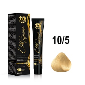 CONSTANT DELIGHT 10/5 крем-краска для волос, яркий блонд золотистый / ELITE SUPREME 100 мл