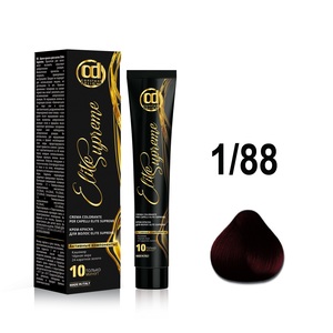 CONSTANT DELIGHT 1/88 крем-краска для волос, черно-красный / ELITE SUPREME 100 мл