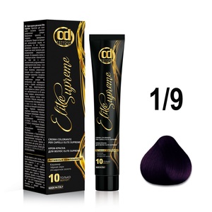 CONSTANT DELIGHT 1/9 крем-краска для волос, черно-фиолетовый / ELITE SUPREME 100 мл