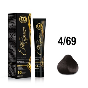 CONSTANT DELIGHT 4/69 крем-краска для волос, шатен шоколадно-фиолетовый / ELITE SUPREME 100 мл