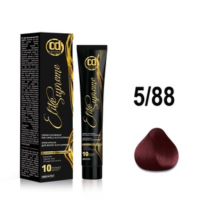 CONSTANT DELIGHT 5/88 крем-краска для волос, светлый шатен интенсивно-красный / ELITE SUPREME 100 мл