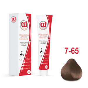 CONSTANT DELIGHT 7/65 краска с витамином С для волос, средне-русый шоколадно-золотистый 100 мл