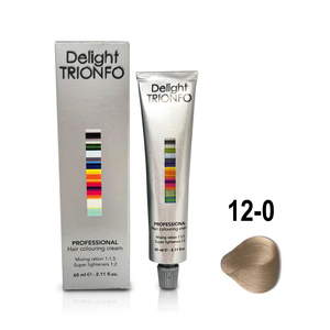 CONSTANT DELIGHT ДТ 12-0 крем-краска стойкая для волос, специальный блондин натуральный / Delight TRIONFO 60 мл