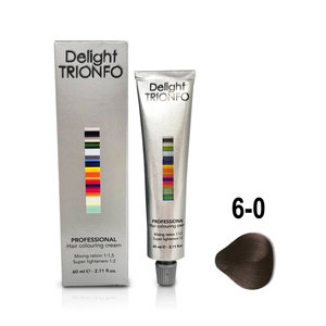 CONSTANT DELIGHT ДТ 6-0 крем-краска стойкая для волос, темно-русый натуральный / Delight TRIONFO 60 мл