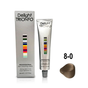 CONSTANT DELIGHT ДТ 8-0 крем-краска стойкая для волос, светло-русый натуральный / Delight TRIONFO 60 мл