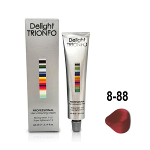 CONSTANT DELIGHT ДТ 8-88 крем-краска стойкая для волос, светло-русый интенсивный красный / Delight TRIONFO 60 мл