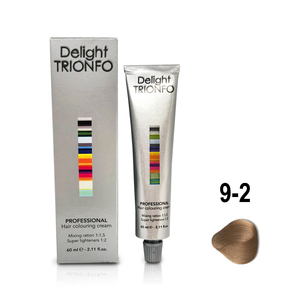 CONSTANT DELIGHT ДТ 9-2 крем-краска стойкая для волос, блондин пепельный / Delight TRIONFO 60 мл