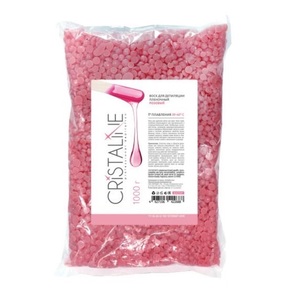 CRISTALINE Воск пленочный Розовый / Cristaline 1 кг