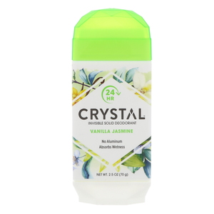 CRYSTAL Дезодорант твёрдый невидимый, ваниль и жасмин / Crystal Body Deodorant 70 г