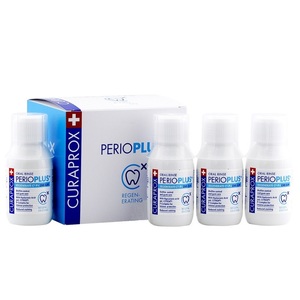 CURAPROX Жидкость-ополаскиватель для полости рта с содержанием хлоргексидина 0,09% и гиалуроновой кислотой / Perio Plus Regenerate 4 х 100 мл